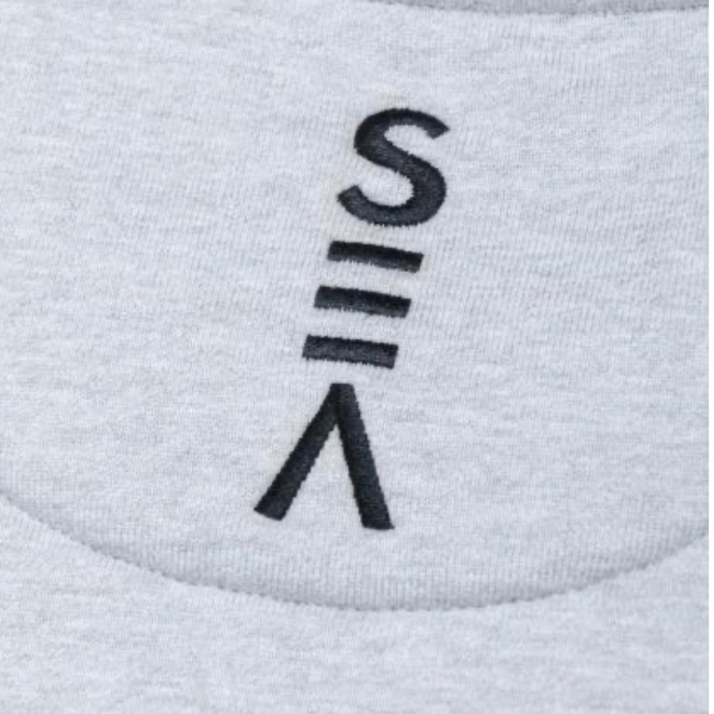 Converse Men's Size XL 10016953-A02 X Vince Staples Crew Sweater Pullover GRAY - Picture 3 of 8
